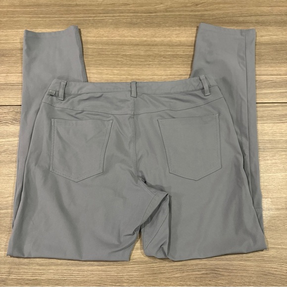👖Lululemon ABC Fit 5-Pocket Pant 32”L Warpstreme Men’s Pants Gray Size 34 EUC - Picture 6 of 16